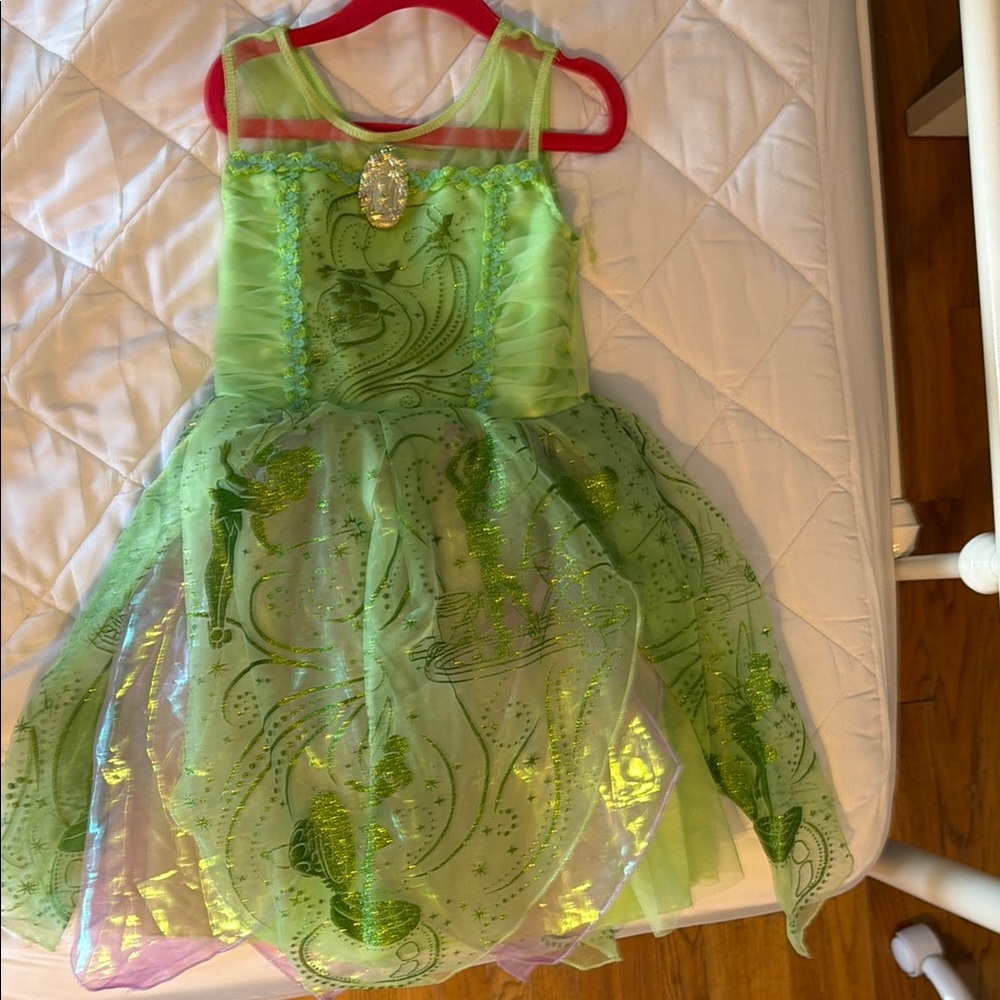 Green Fairy Princess Kids Costume Dress - Sparkle Tulle